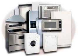 white goods - stoves dryers refridgerator ac units microwaves etc